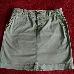 5/$25 Old Navy A-line Khaki skirt, size 12